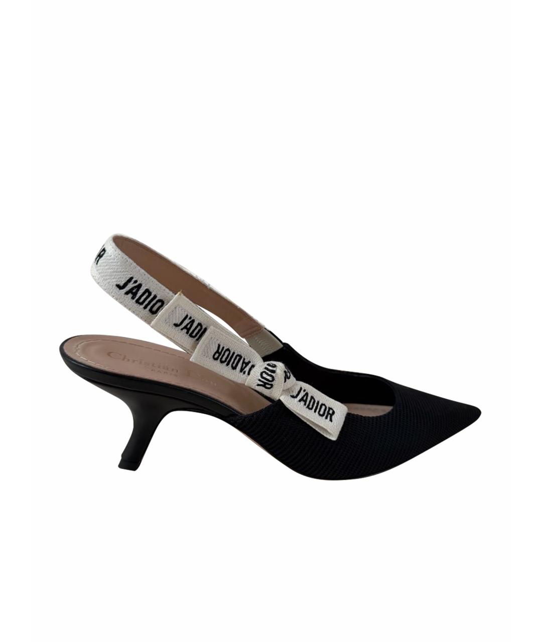 CHRISTIAN DIOR Черные туфли, фото 1