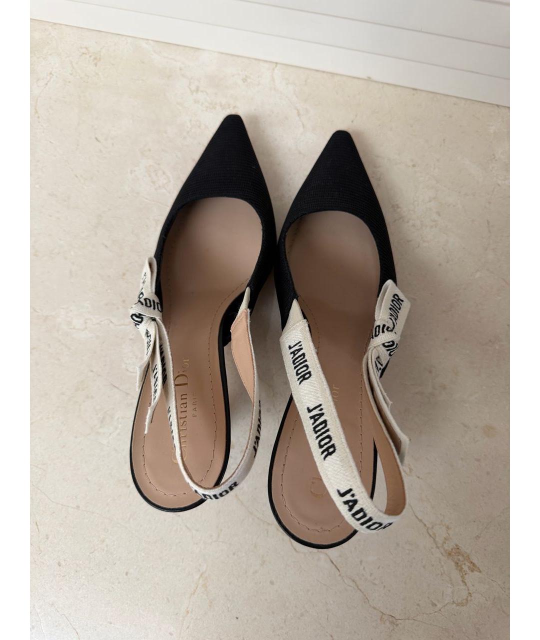 CHRISTIAN DIOR Черные туфли, фото 4