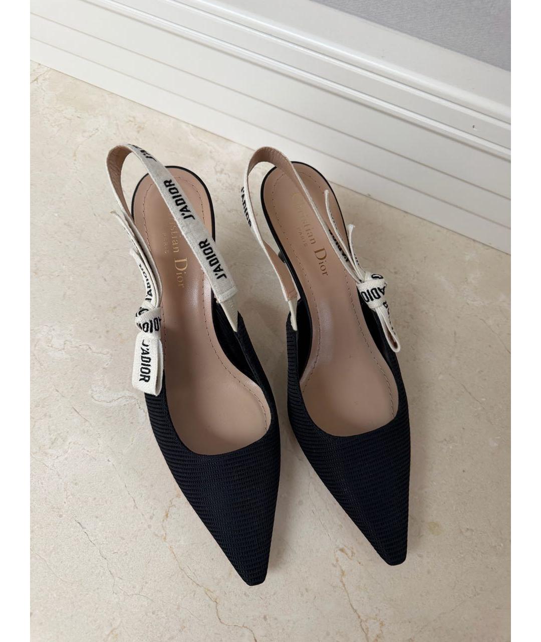 CHRISTIAN DIOR Черные туфли, фото 3