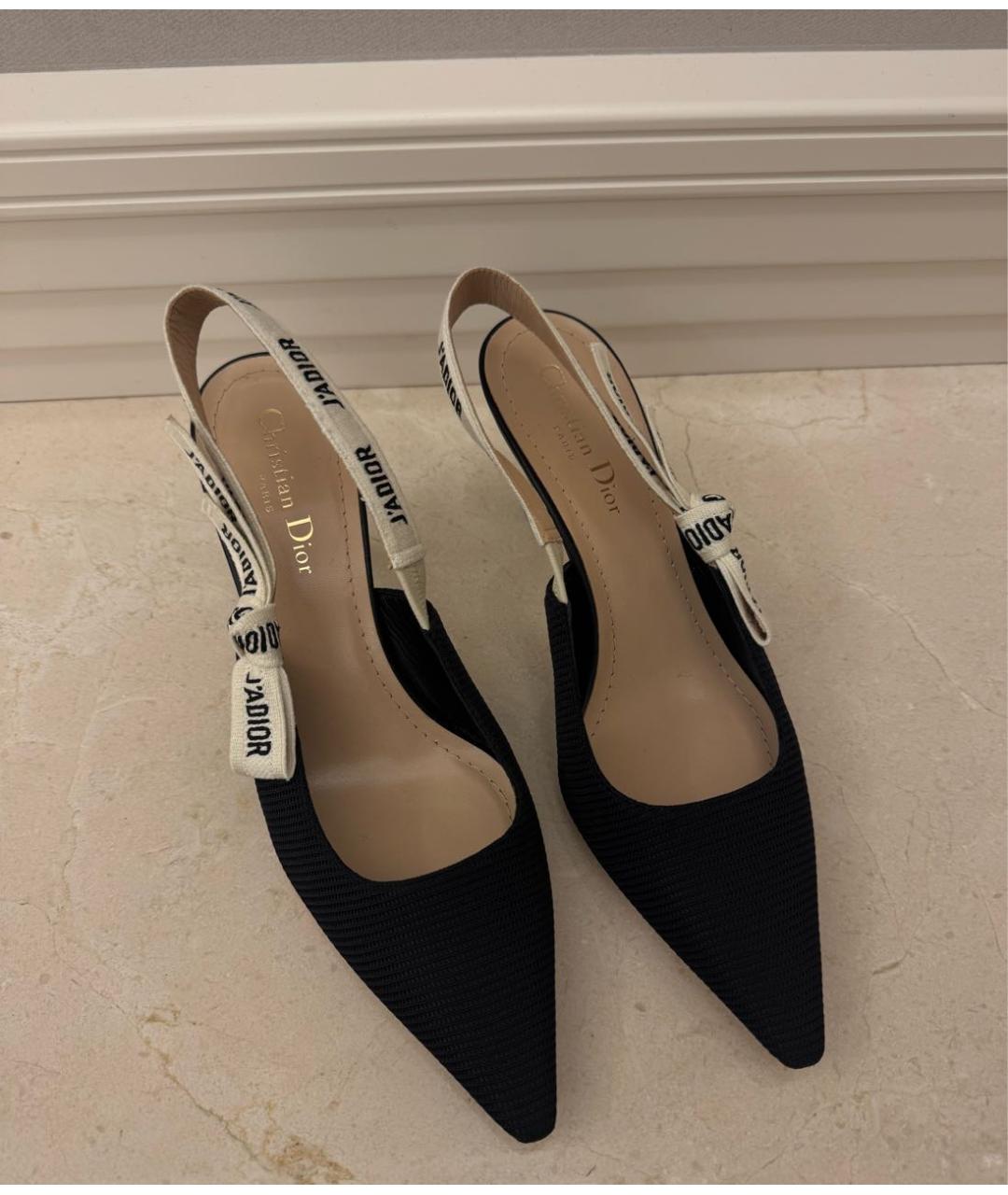 CHRISTIAN DIOR Черные туфли, фото 2