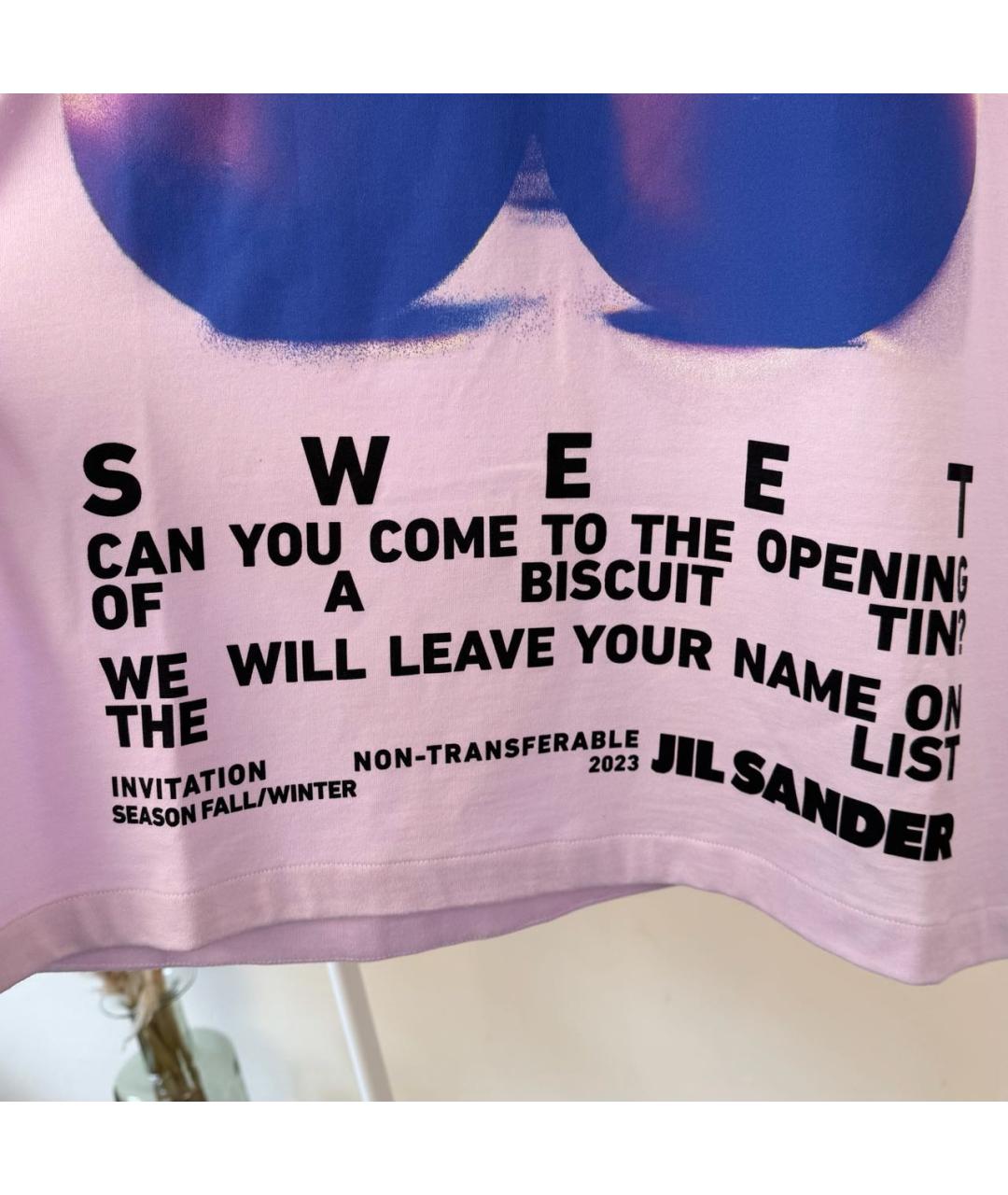 JIL SANDER Хлопковая футболка, фото 6