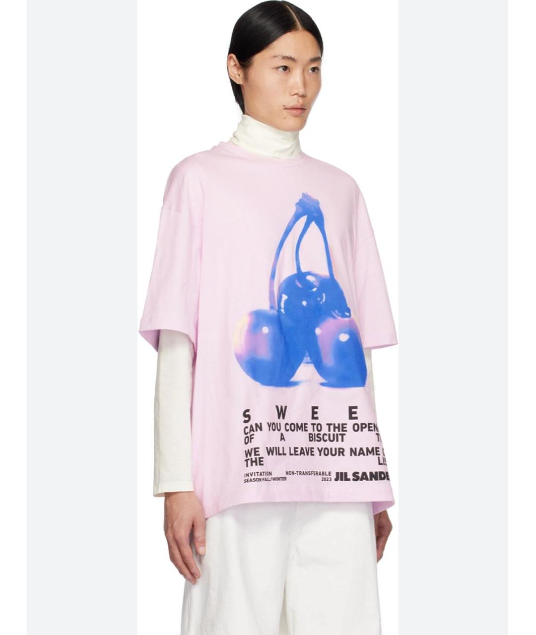 JIL SANDER Хлопковая футболка, фото 2