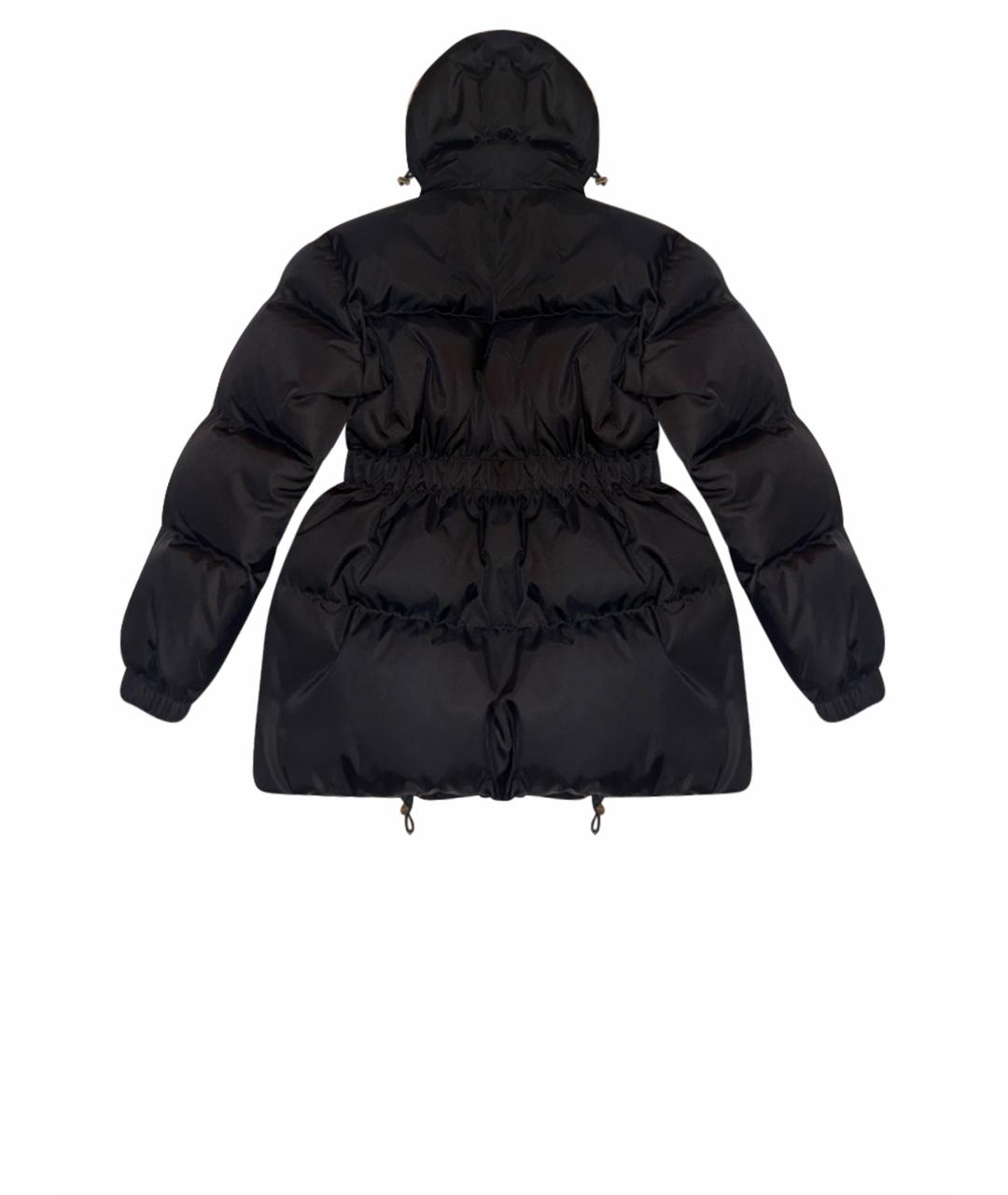 PRADA Черный полиэстеровый пуховик, фото 1