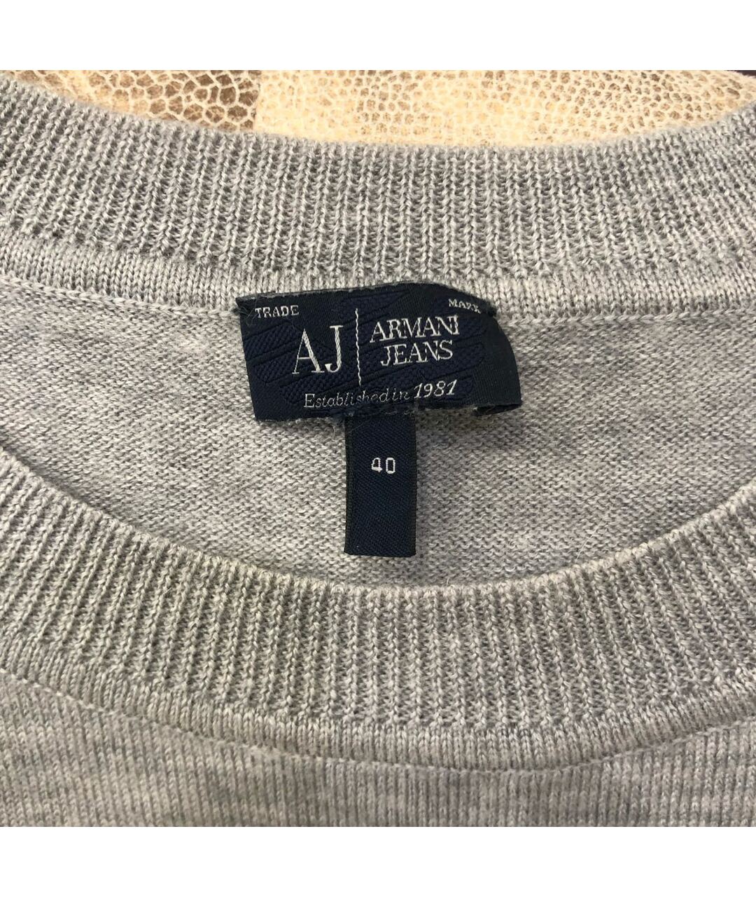 ARMANI JEANS Серое платье, фото 4