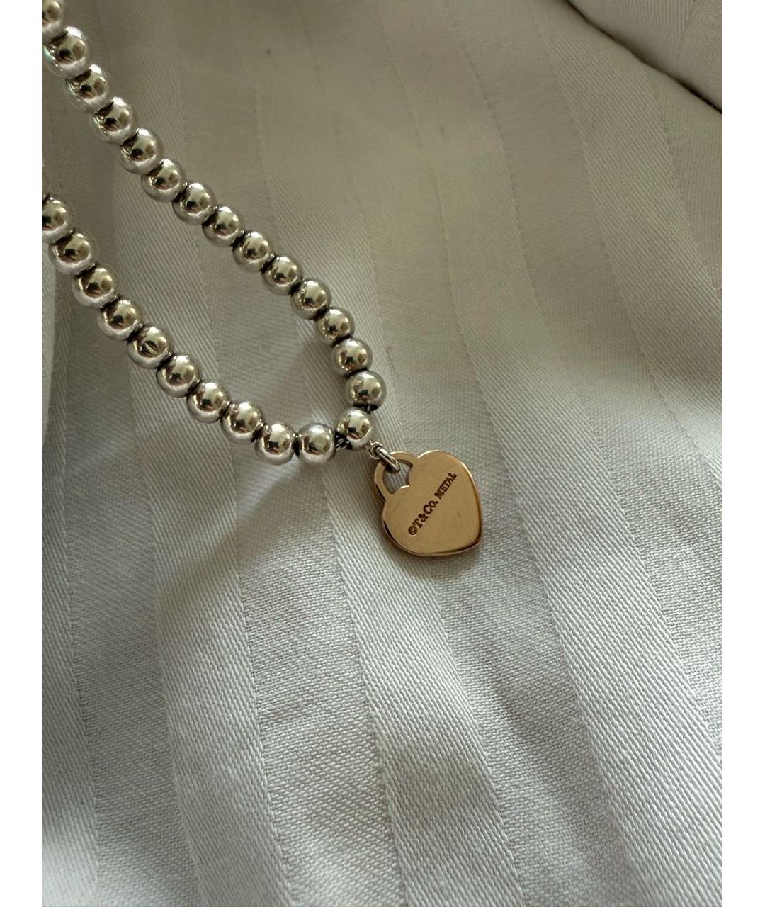 TIFFANY&CO Серебрянный серебряный браслет, фото 6