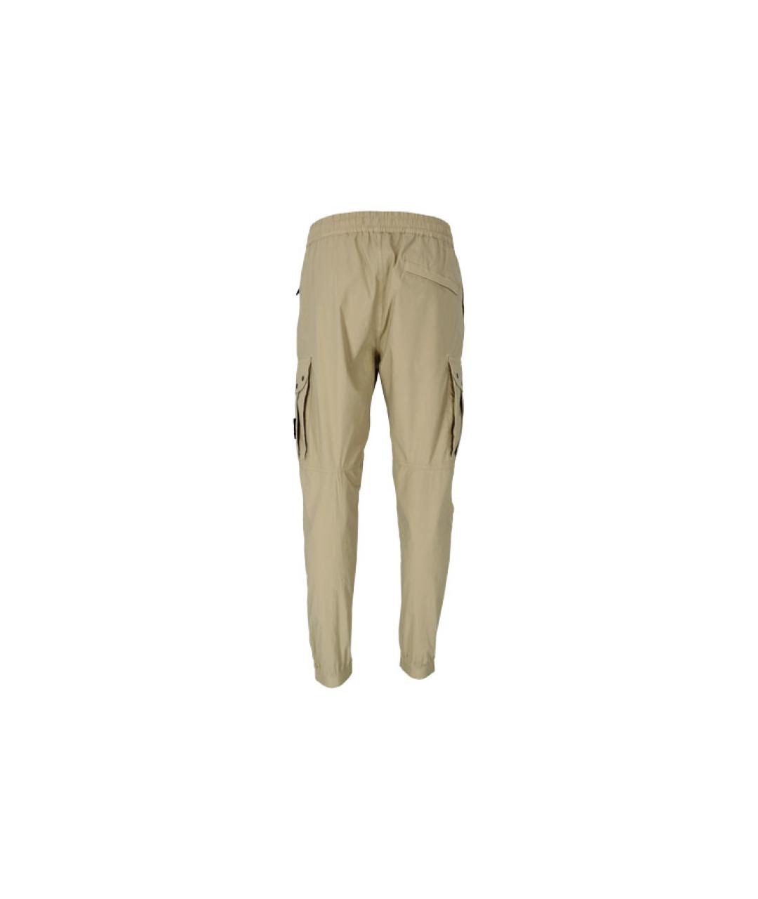 STONE ISLAND Хаки повседневные брюки, фото 2