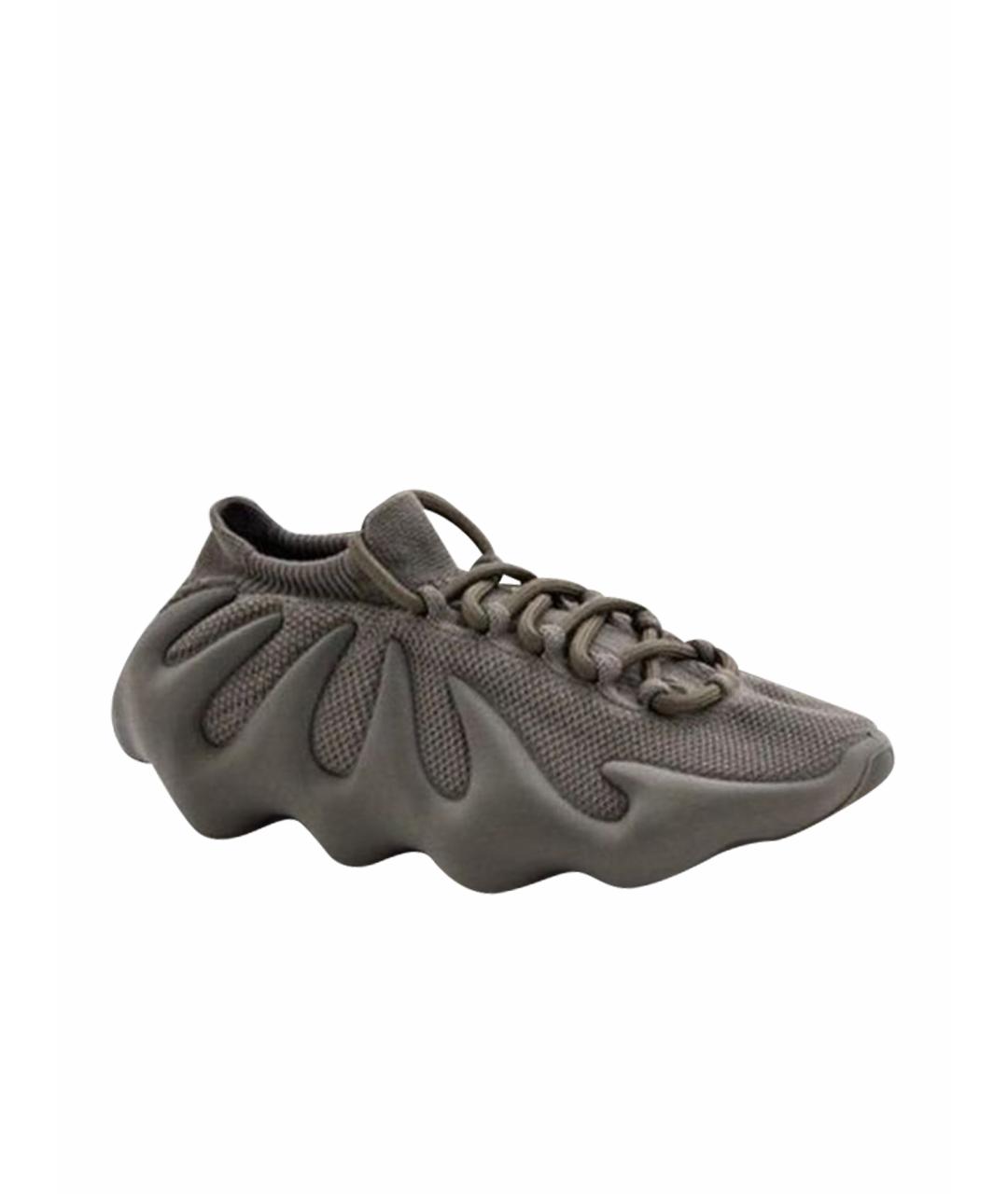 ADIDAS YEEZY Антрацитовые кроссовки, фото 1