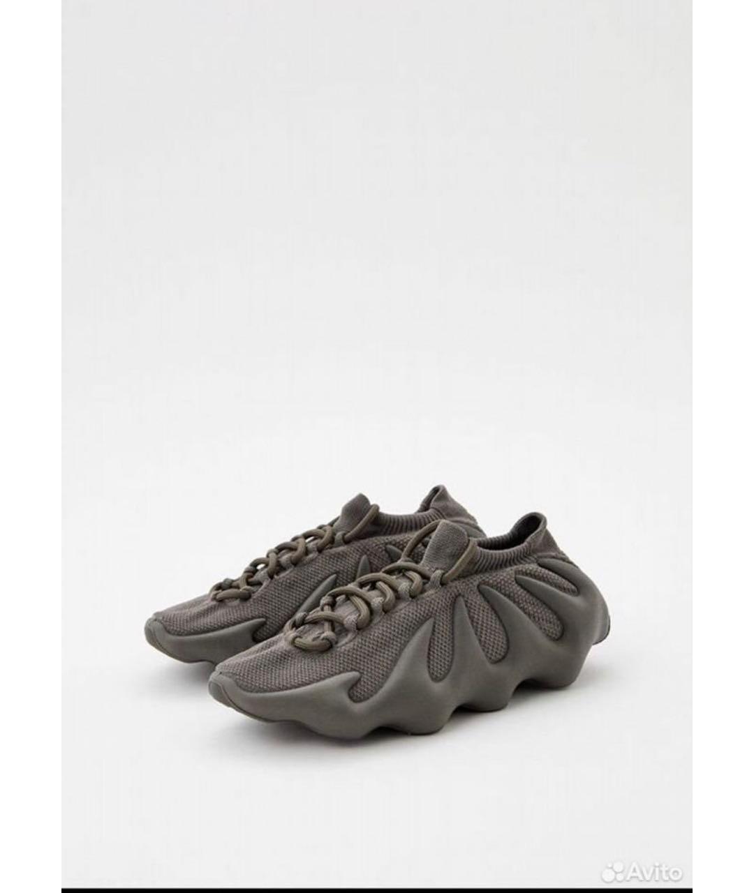 ADIDAS YEEZY Антрацитовые кроссовки, фото 6