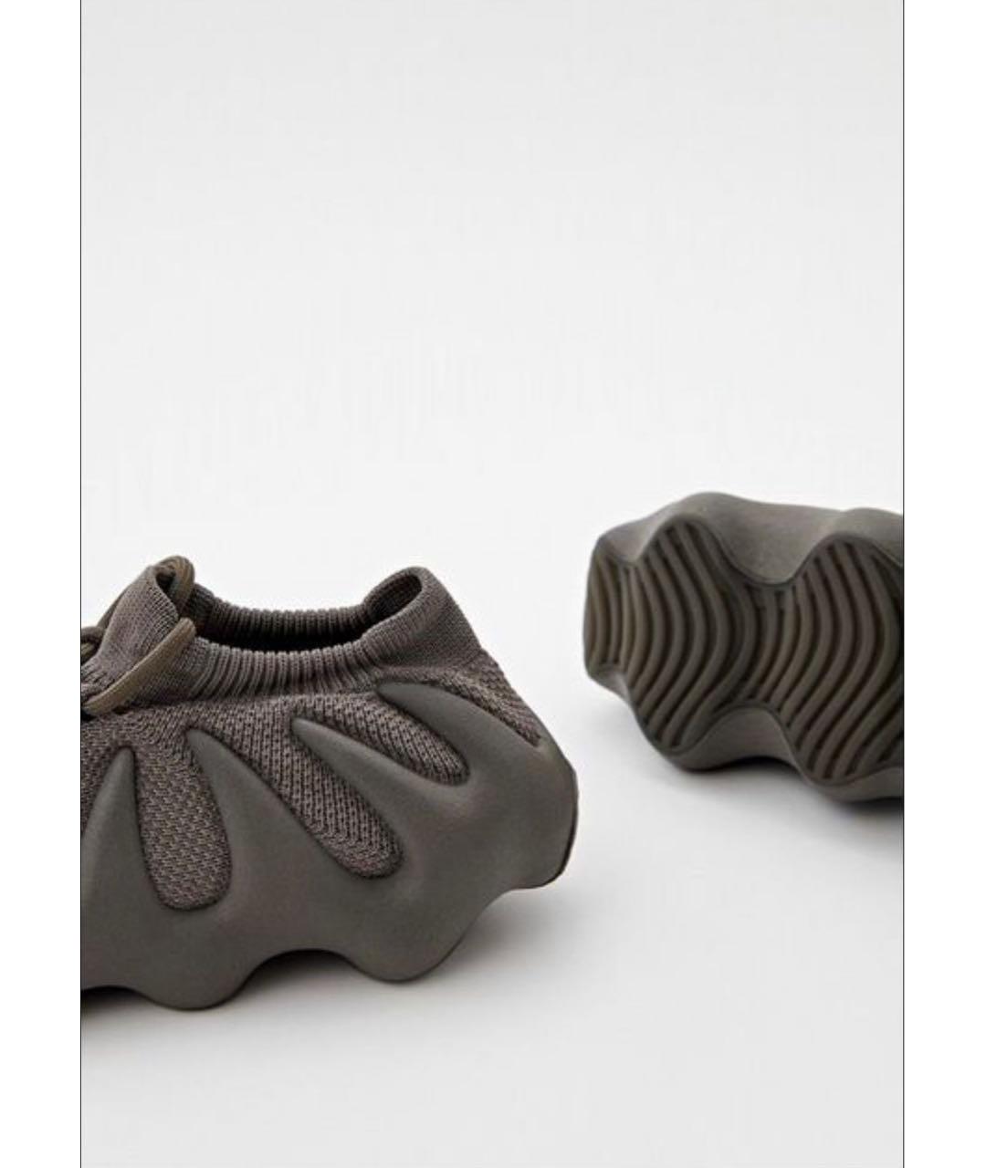 ADIDAS YEEZY Антрацитовые кроссовки, фото 5