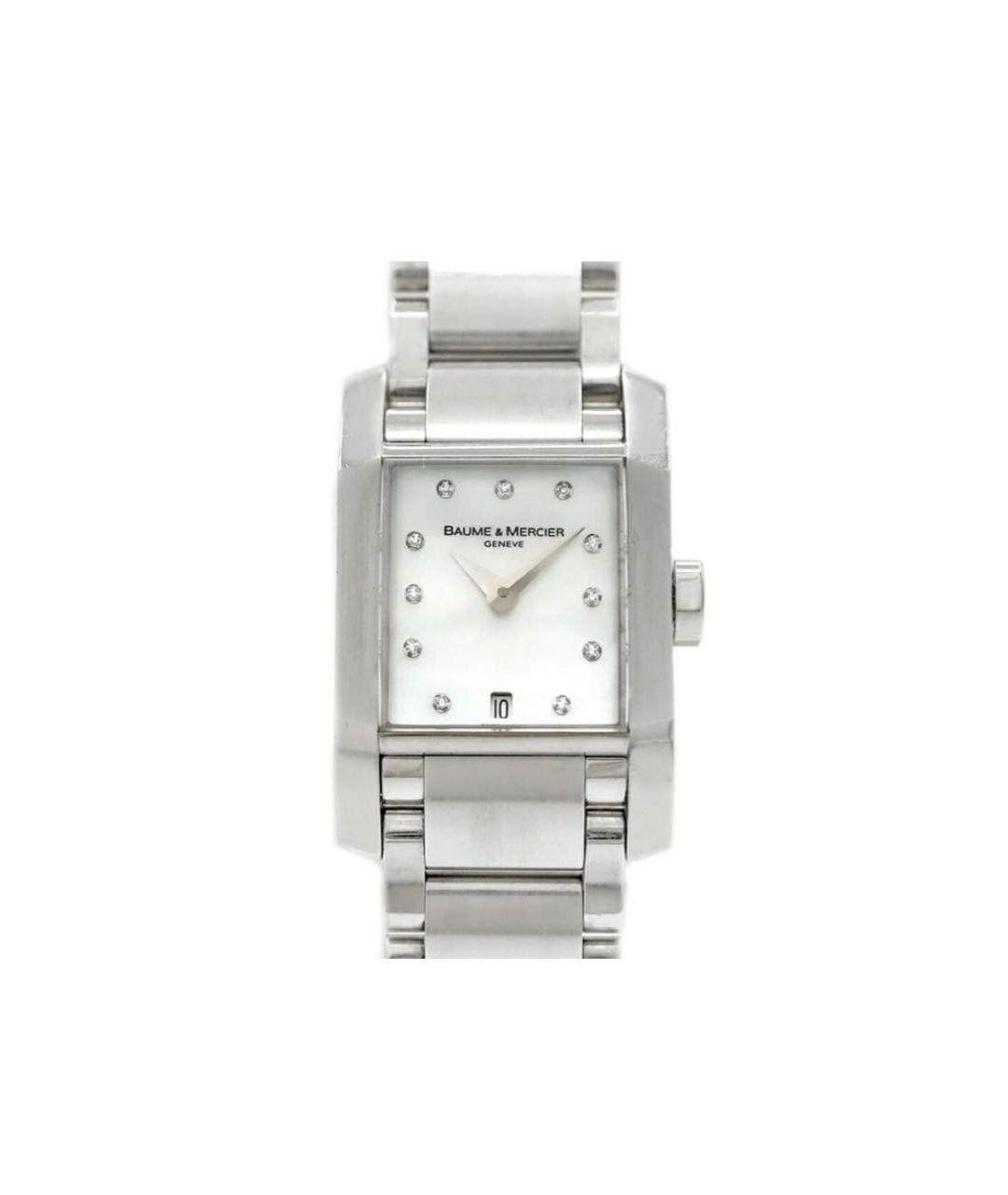 BAUME&MERCIER Серебряные металлические часы, фото 1