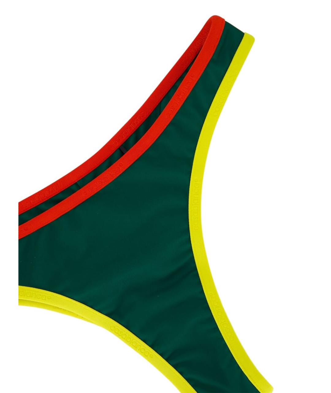 CASABLANCA Зеленый полиэстеровый купальник, фото 3