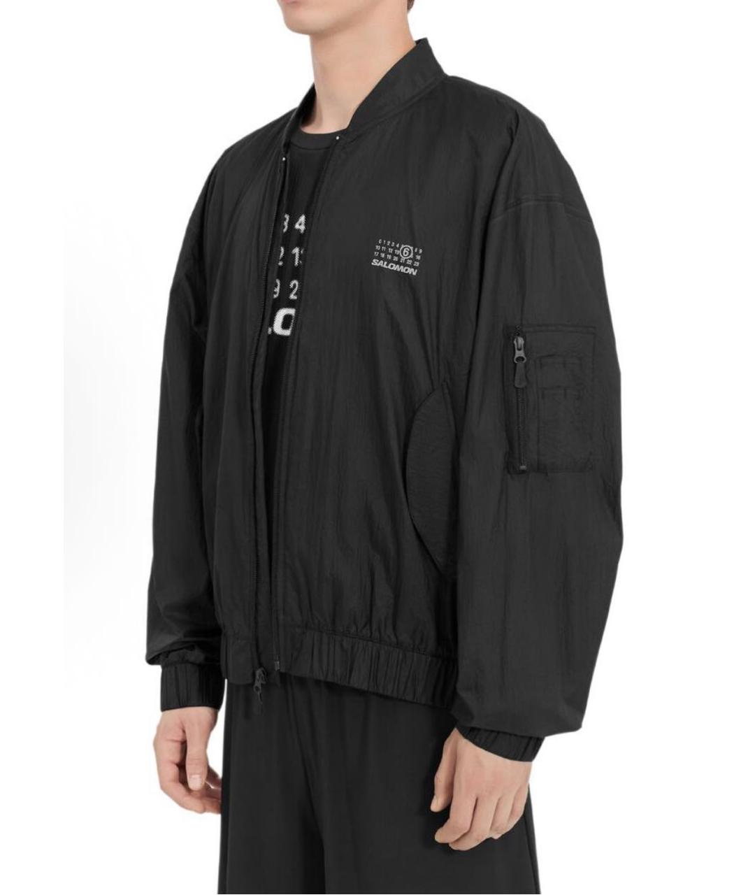 MM6 MAISON MARGIELA Черная куртка, фото 5