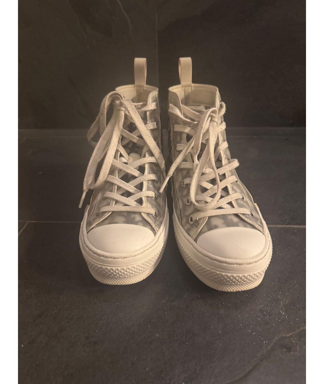 CHRISTIAN DIOR Серые резиновые кеды, фото 2