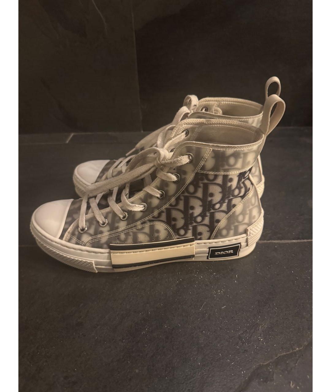 CHRISTIAN DIOR Серые резиновые кеды, фото 8