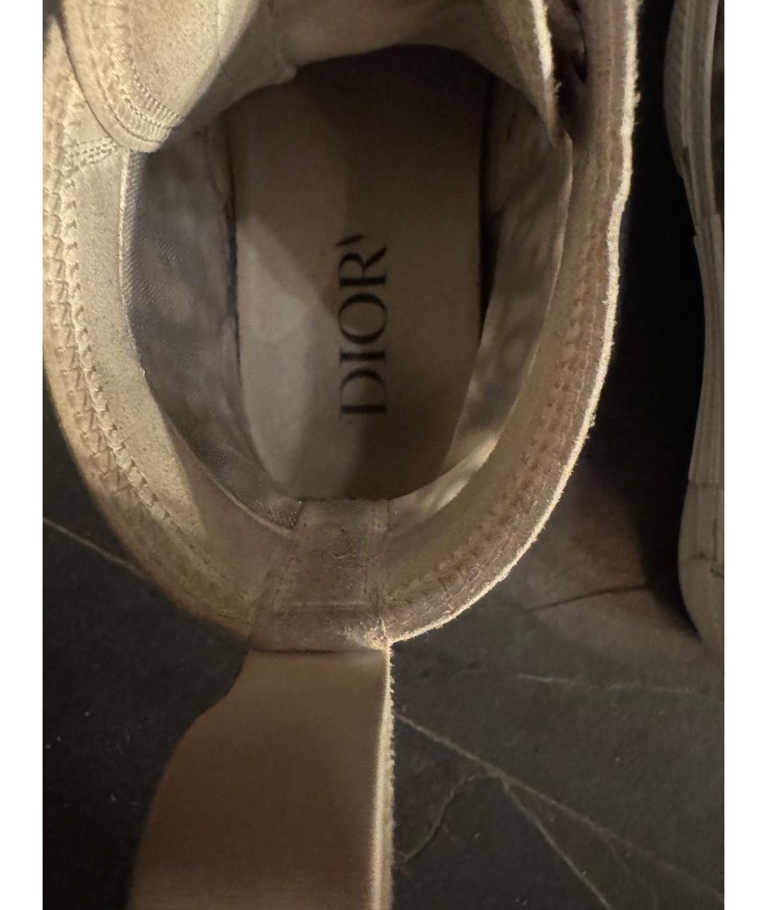 CHRISTIAN DIOR Серые резиновые кеды, фото 6