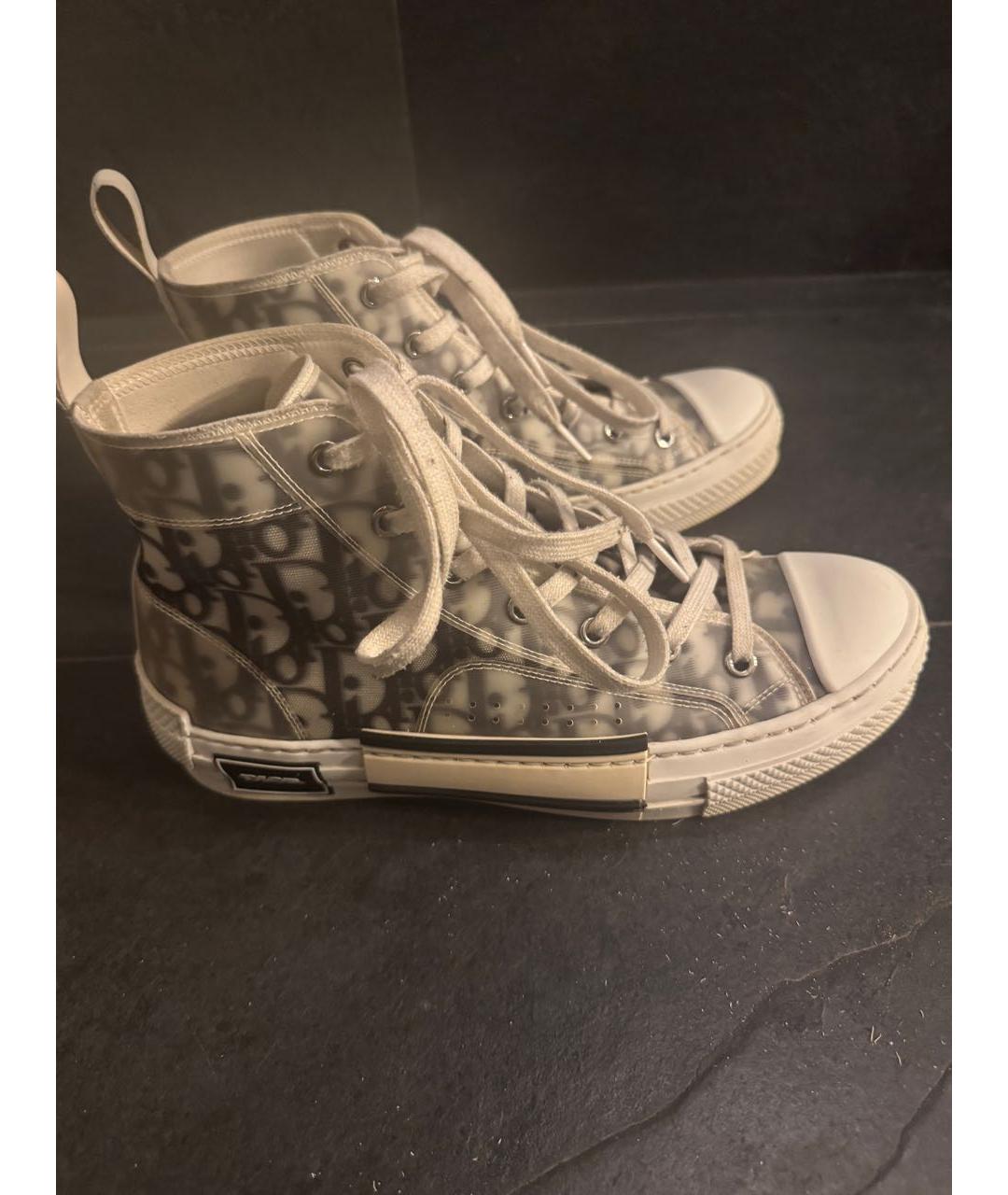 CHRISTIAN DIOR Серые резиновые кеды, фото 9