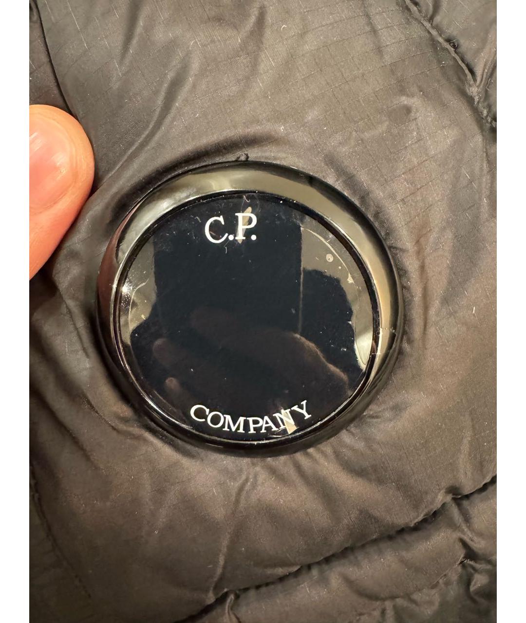 CP COMPANY Черный пуховик, фото 3