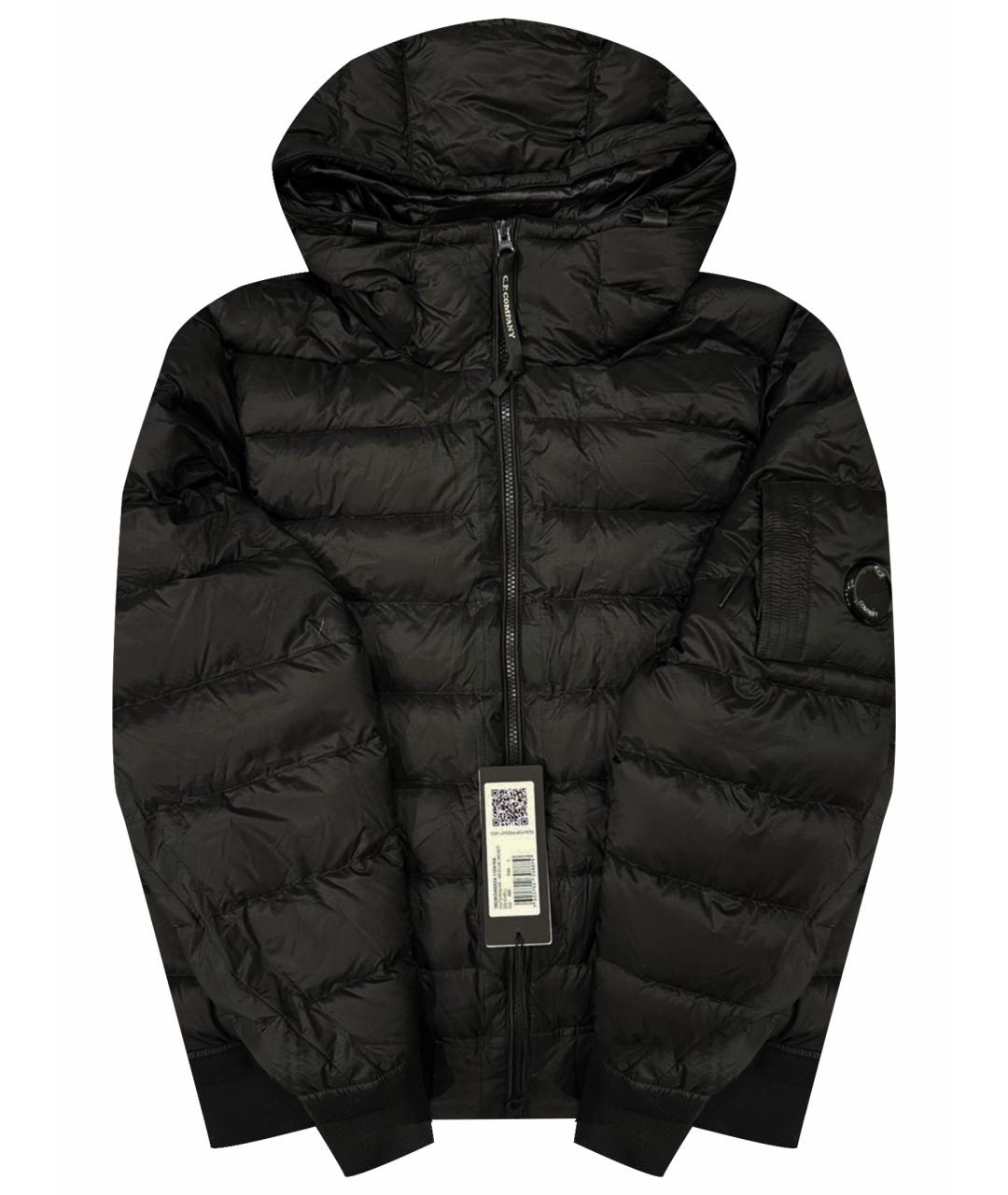 CP COMPANY Черный пуховик, фото 1