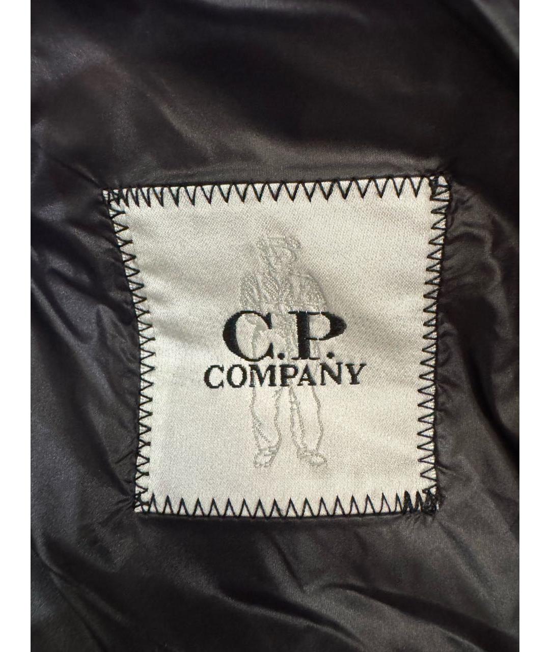 CP COMPANY Черный пуховик, фото 4