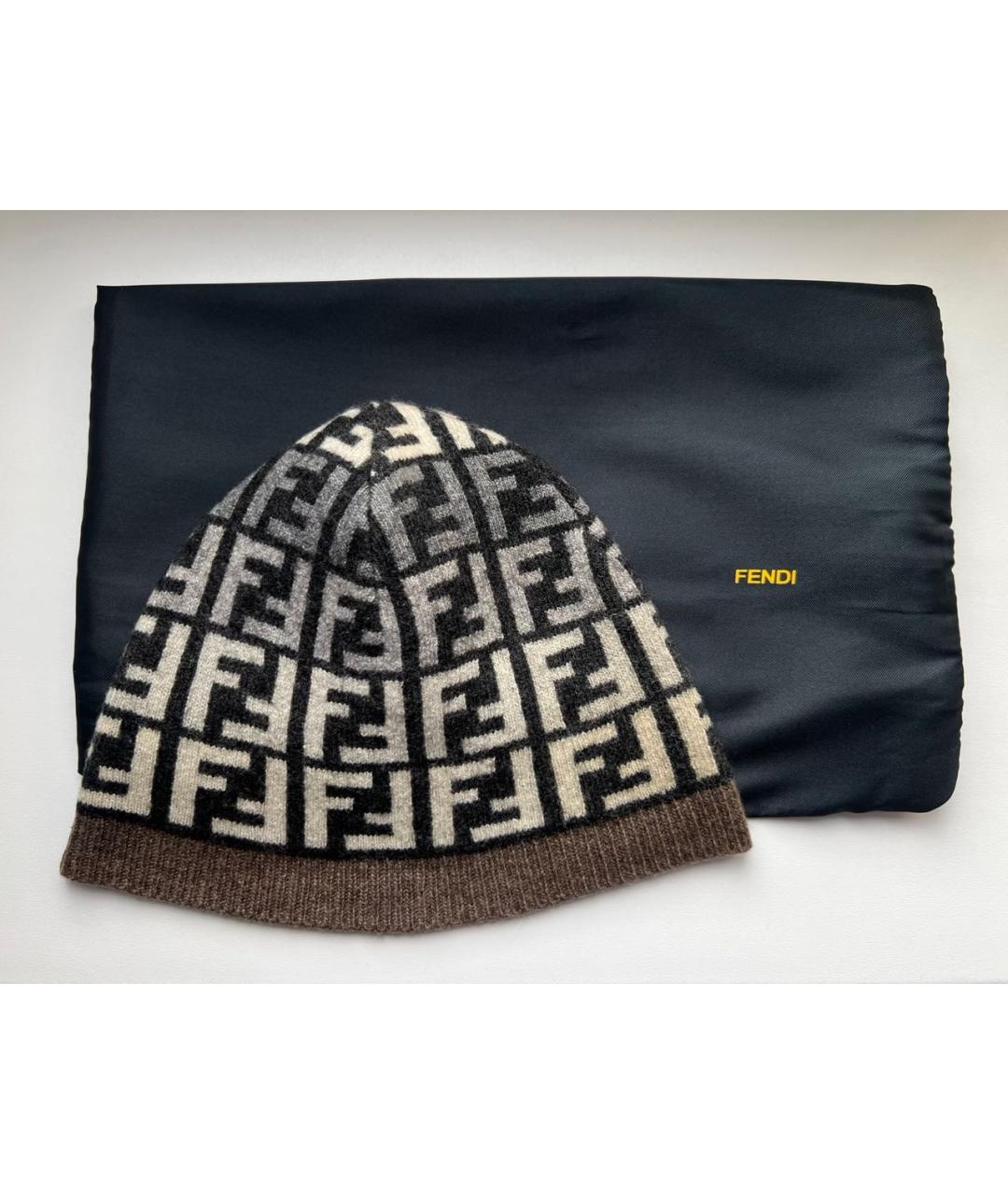 FENDI Шерстяная шапка, фото 8