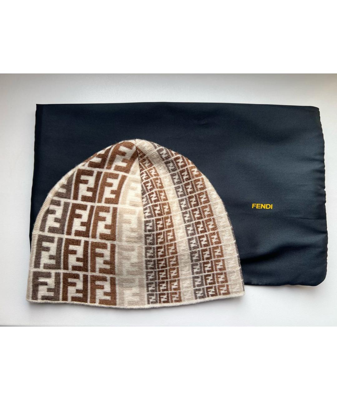 FENDI Шерстяная шапка, фото 8