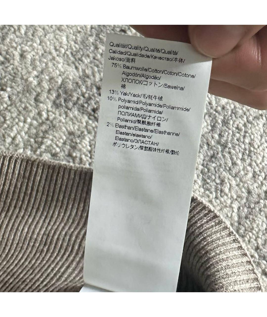 HUGO Бежевые брюки узкие, фото 8