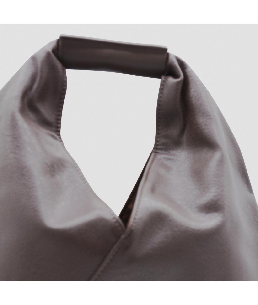 MM6 MAISON MARGIELA Коричневая сумка тоут, фото 4