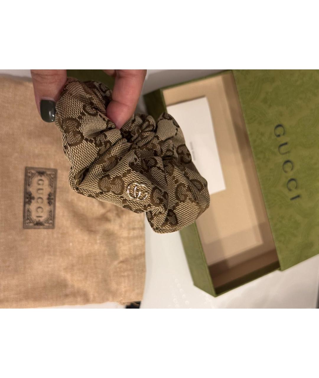 GUCCI Бежевая резинка, фото 2