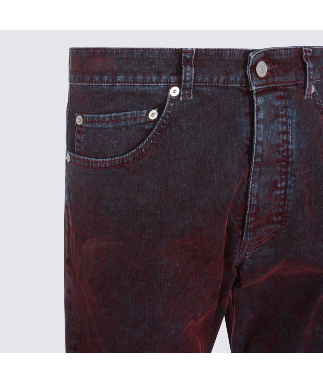 MM6 MAISON MARGIELA Мульти хлопковые повседневные брюки, фото 3