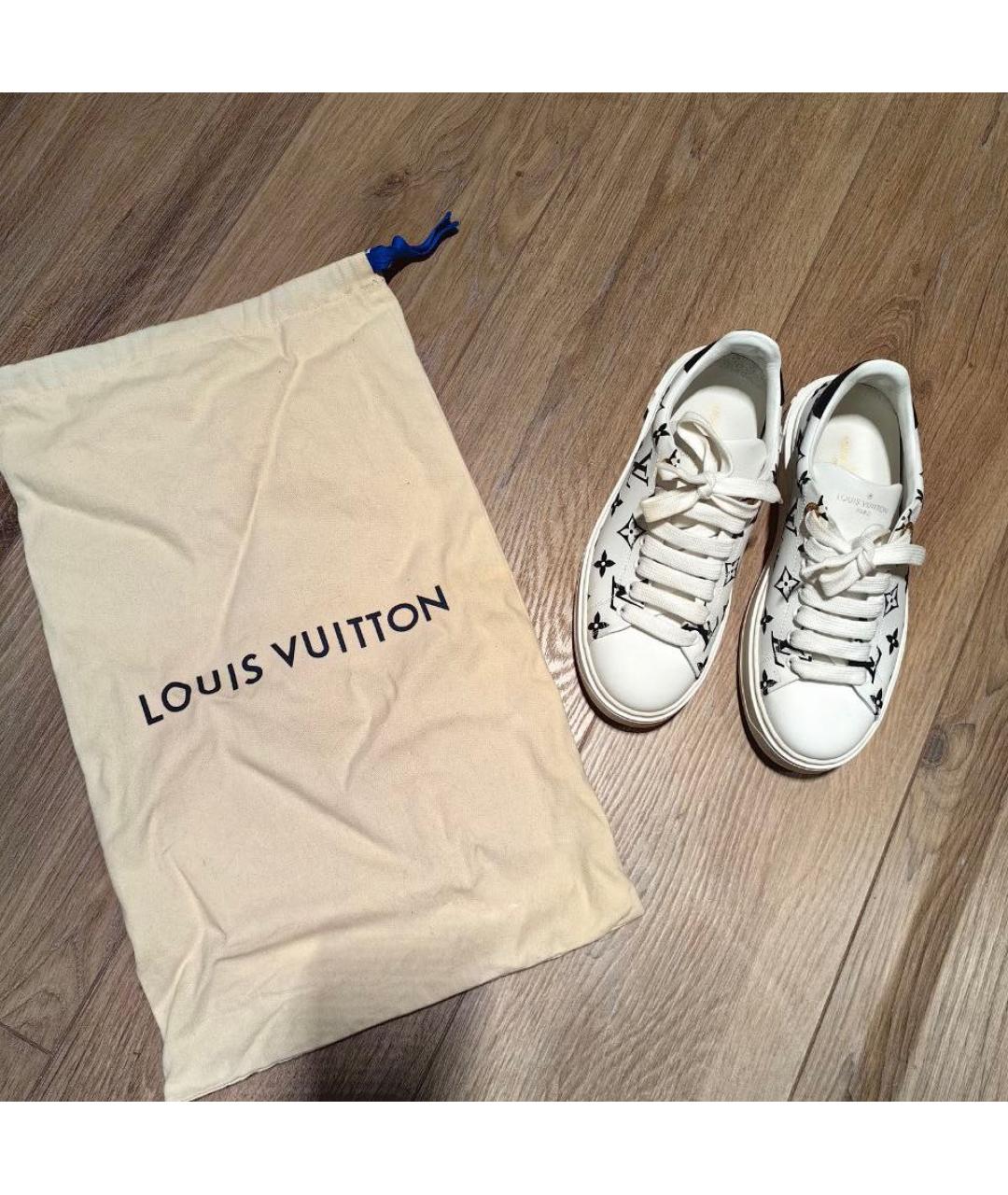 LOUIS VUITTON Белые кроссовки, фото 8
