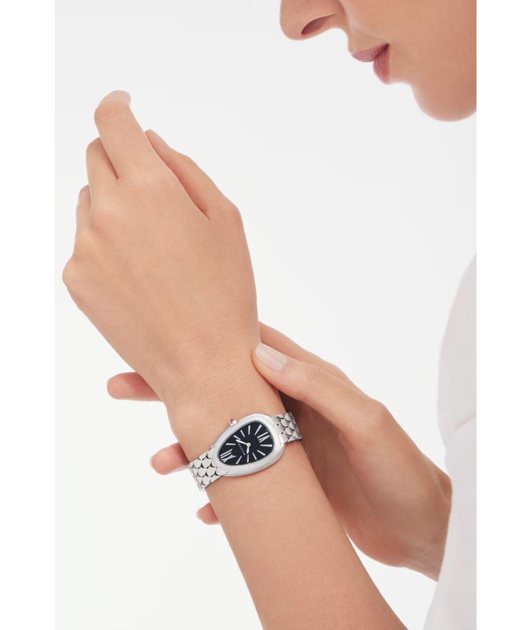 BVLGARI Серебряные часы, фото 3