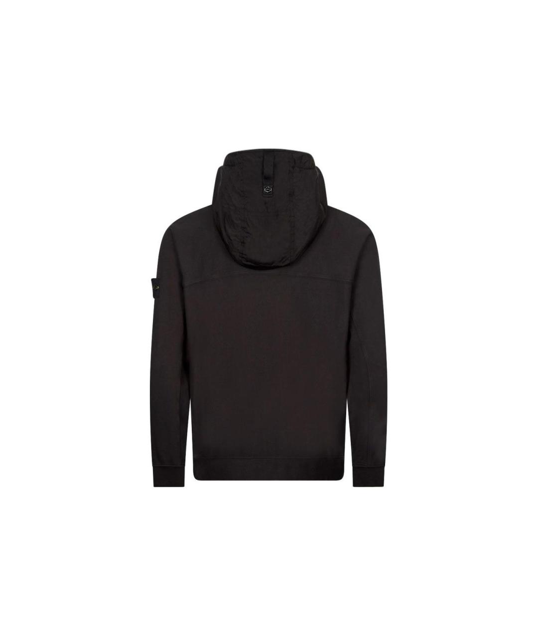 STONE ISLAND Черная куртка, фото 2