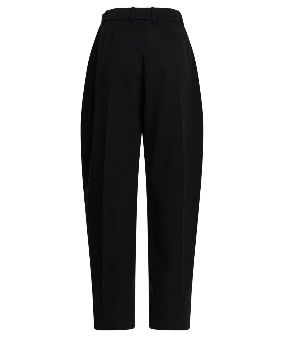 GIVENCHY Черные шерстяные прямые брюки, фото 2