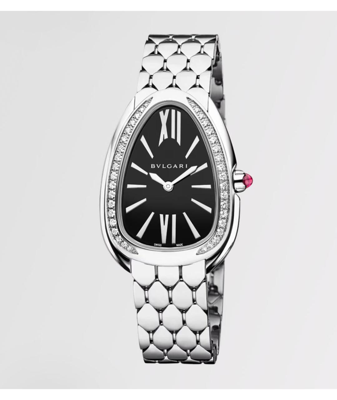 BVLGARI Серебряные часы, фото 2