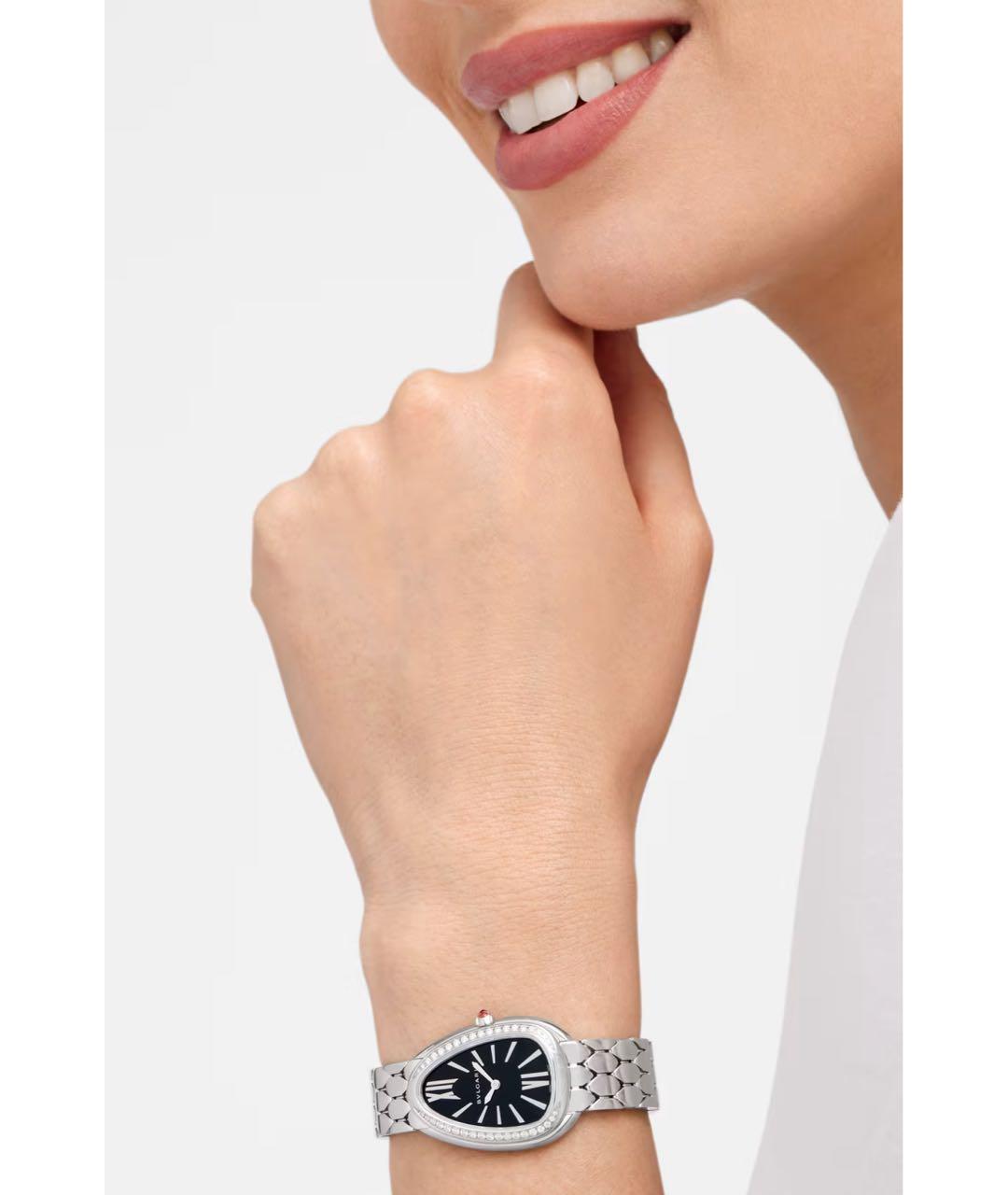 BVLGARI Серебряные часы, фото 3