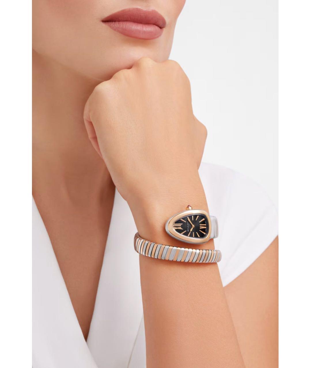 BVLGARI Часы из розового золота, фото 3