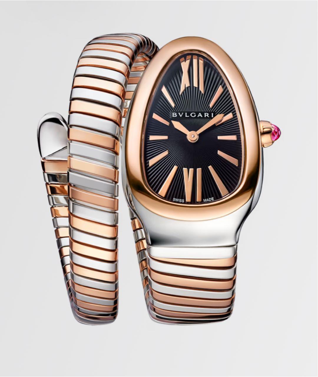 BVLGARI Часы из розового золота, фото 4