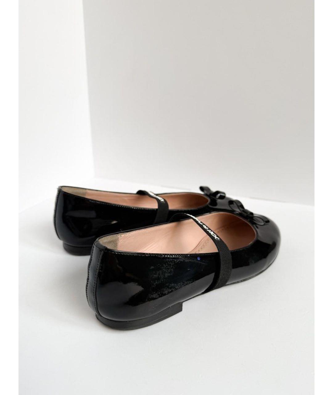DOLCE&GABBANA Черные туфли из лакированной кожи, фото 4