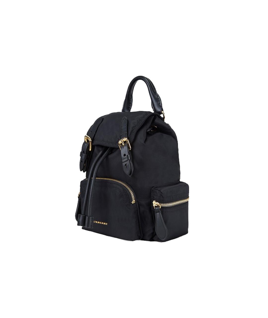 BURBERRY Черный рюкзак из канвы, фото 2