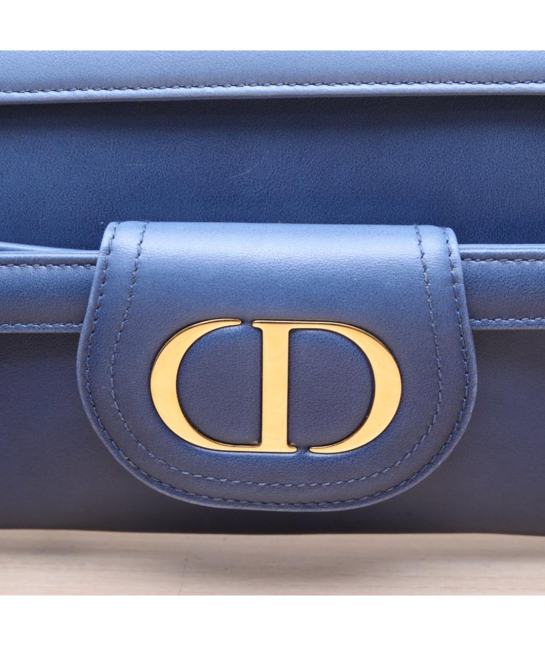 CHRISTIAN DIOR Синяя сумка через плечо, фото 8