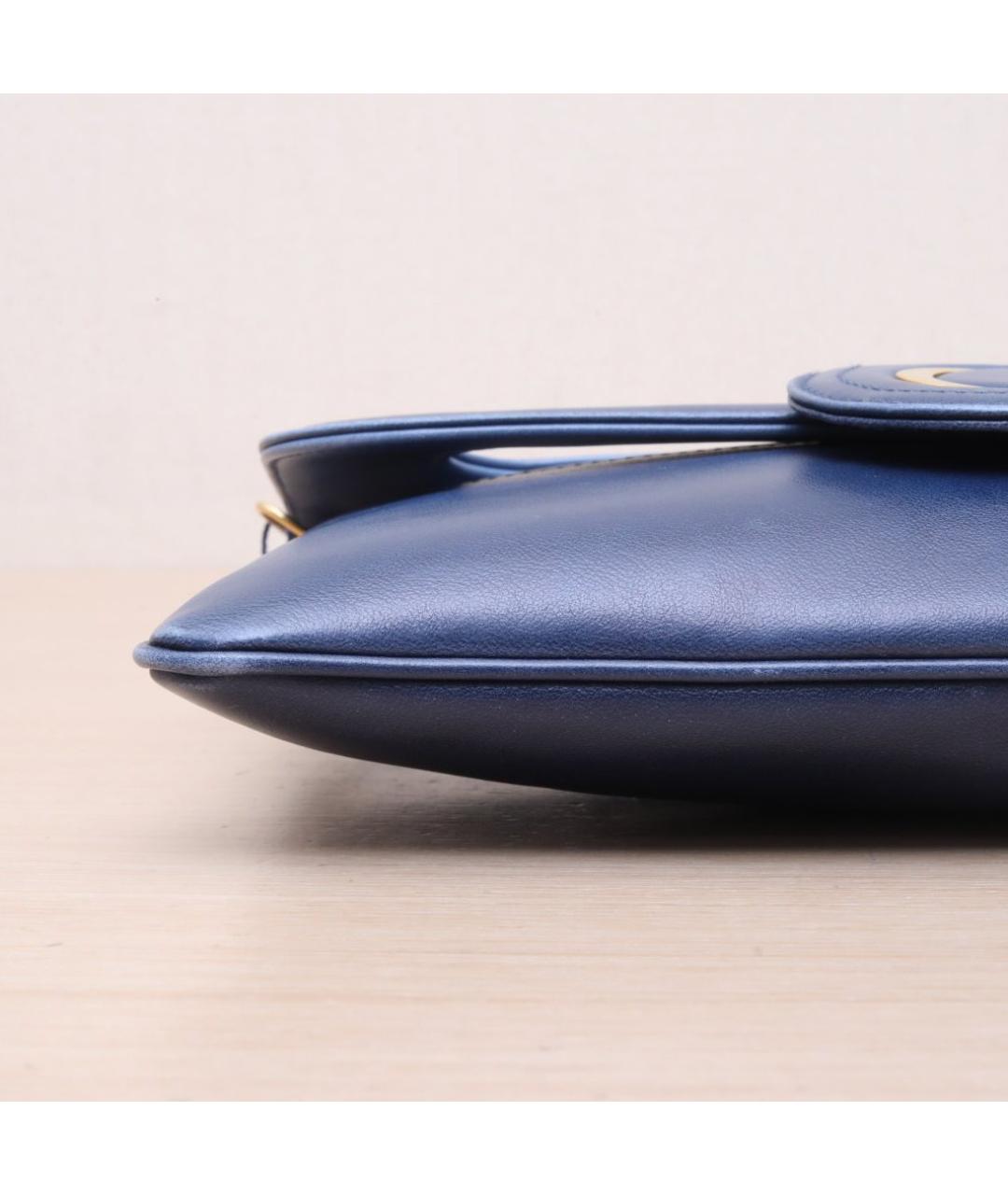 CHRISTIAN DIOR Синяя сумка через плечо, фото 9