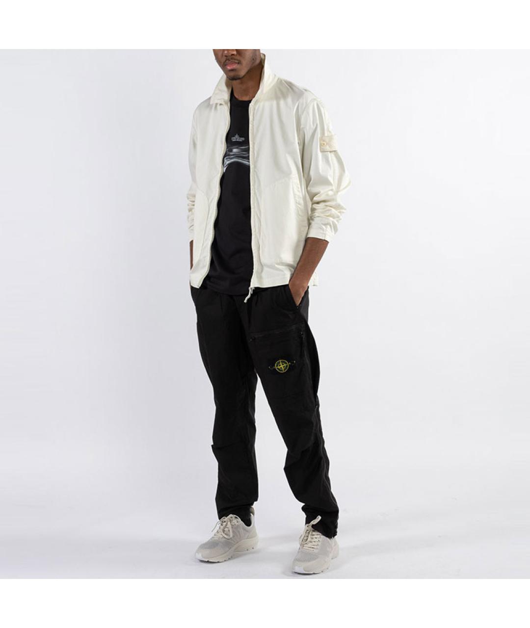 STONE ISLAND Белая куртка, фото 5
