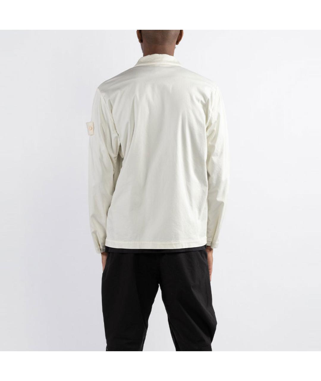 STONE ISLAND Белая куртка, фото 7