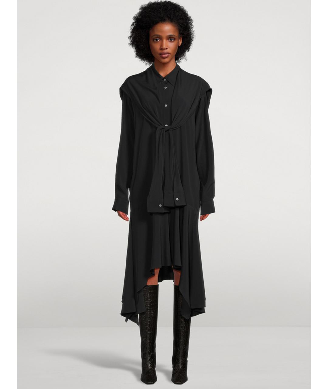 ACNE STUDIOS Черное коктейльное платье, фото 6