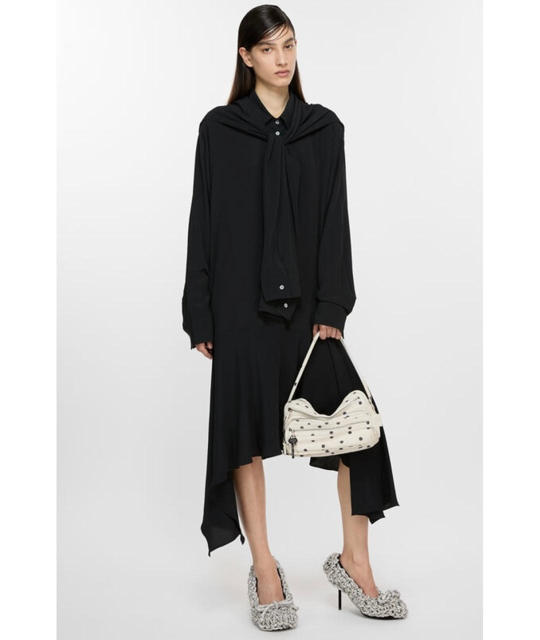 ACNE STUDIOS Черное коктейльное платье, фото 4