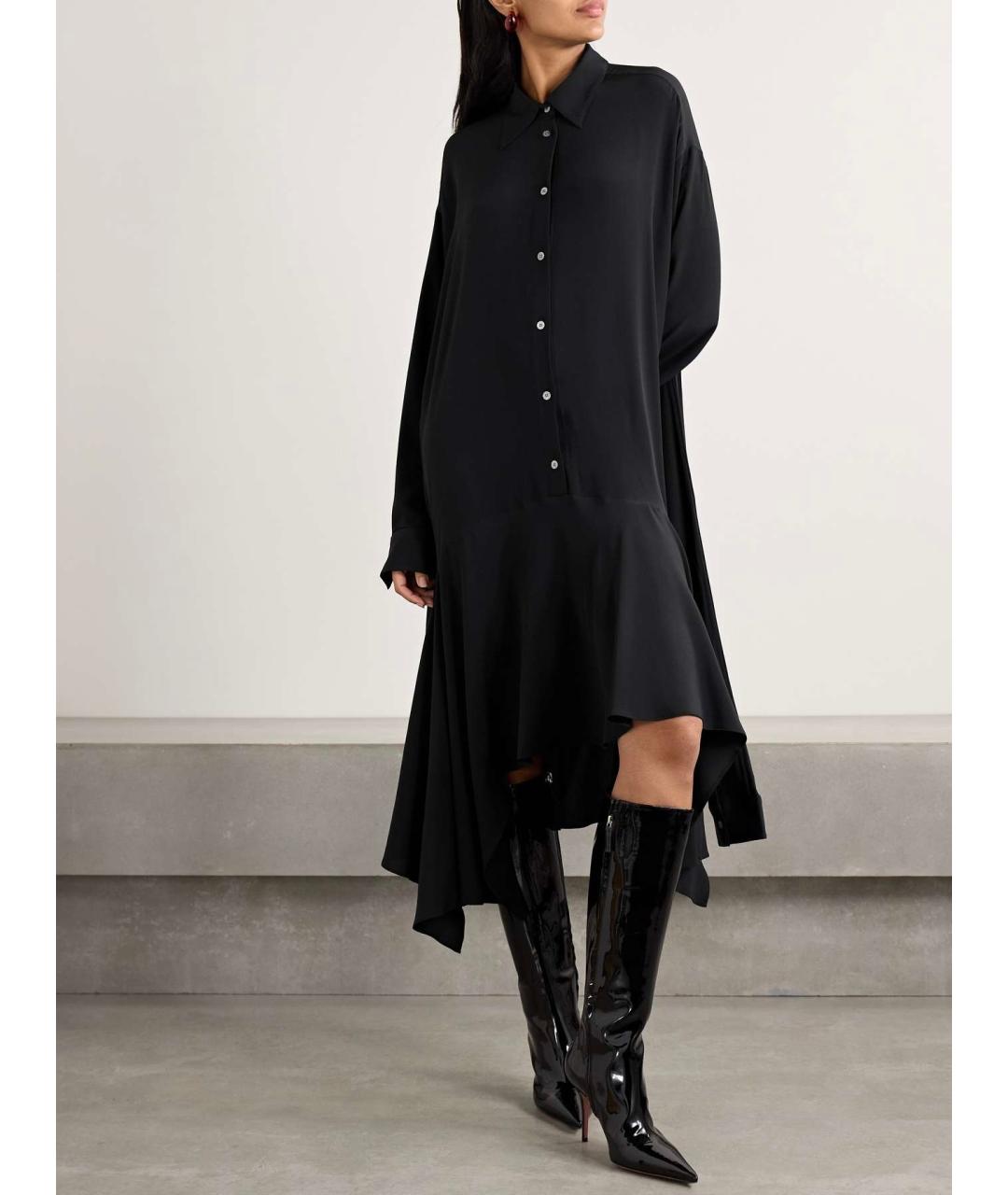 ACNE STUDIOS Черное коктейльное платье, фото 2