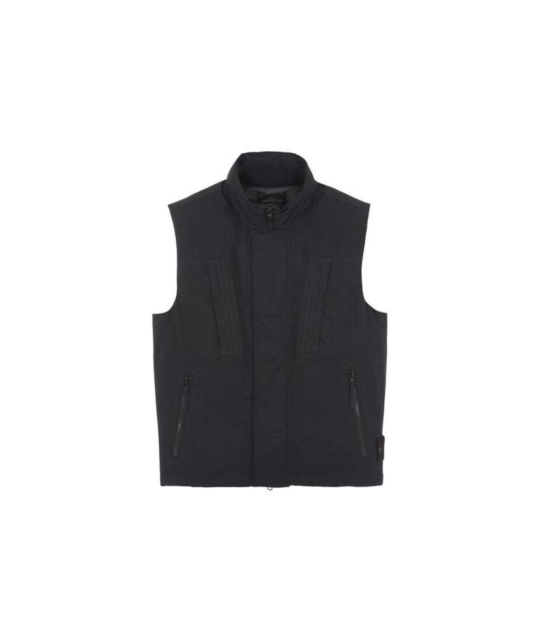 STONE ISLAND Черный жилет, фото 1