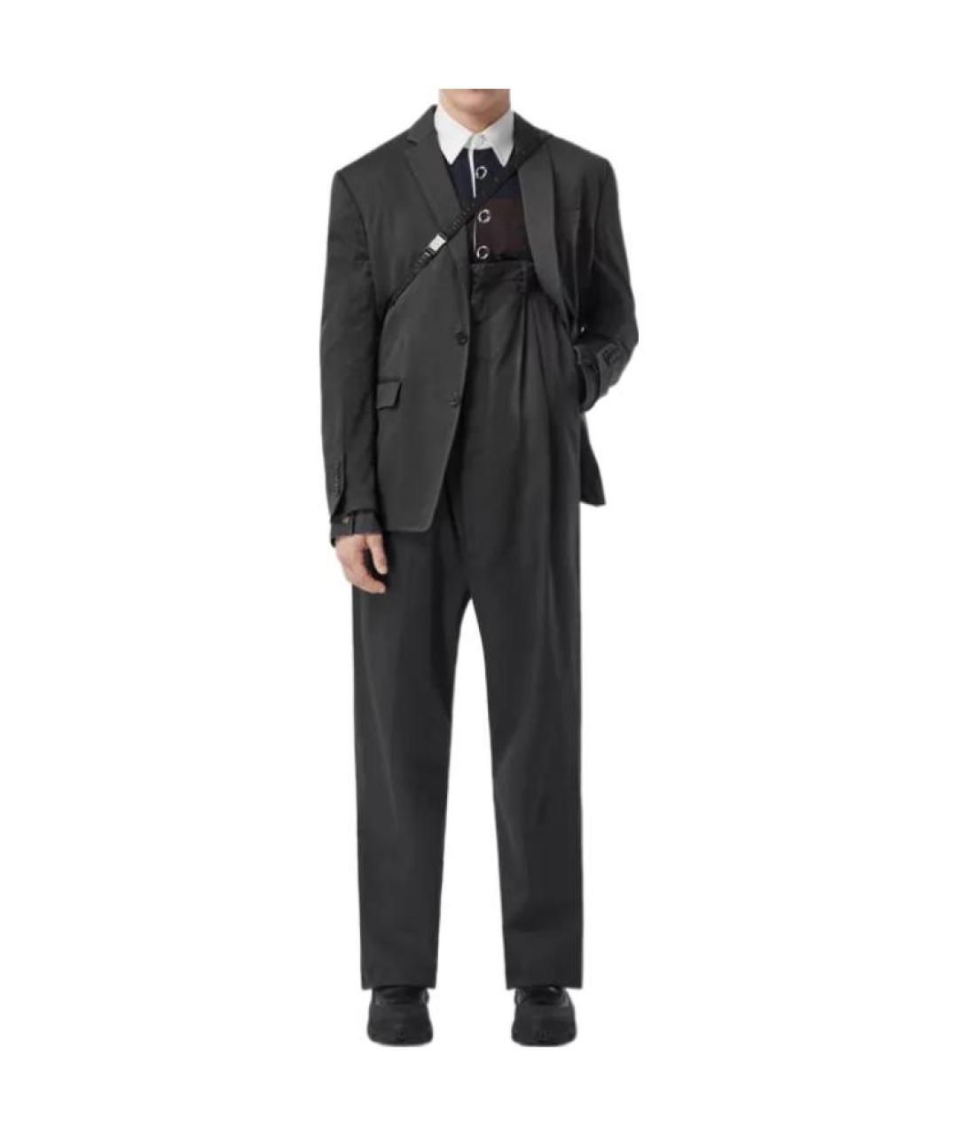 BURBERRY Серый пиджак, фото 2