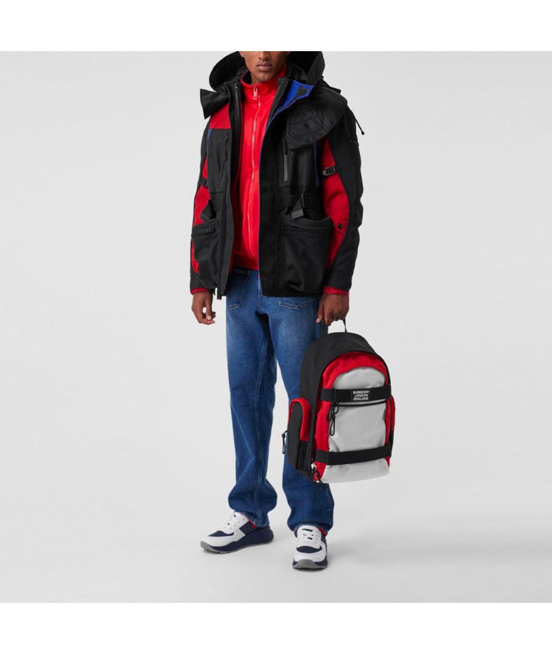 BURBERRY Красная куртка, фото 6