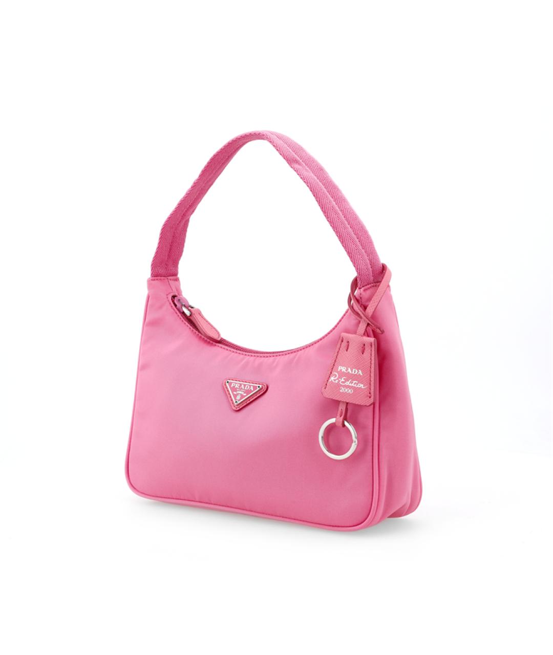 PRADA Розовая сумка через плечо, фото 4